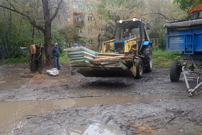 Будем убирать